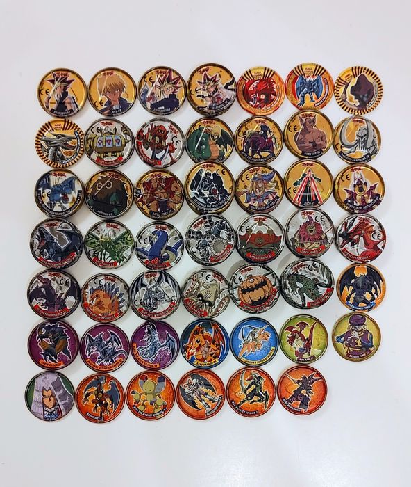 Yu Gi Oh metal Tazo, YuGiOh taso, Yugioh tazo, kapsle, pokemon tazo