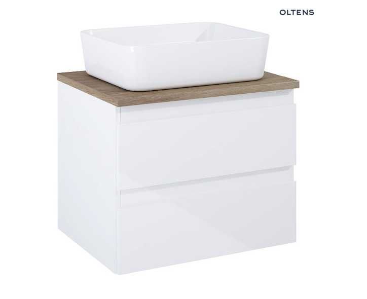 Szafka z blatem wisząca podumywalkowa 60.4x46.4 cm Oltens Vernal