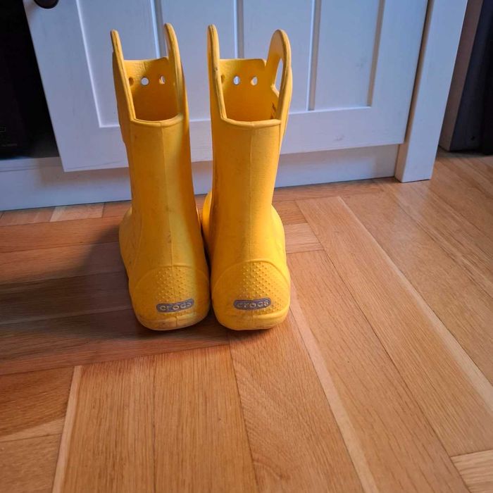 Kalosze crocs żółte j3 34/35