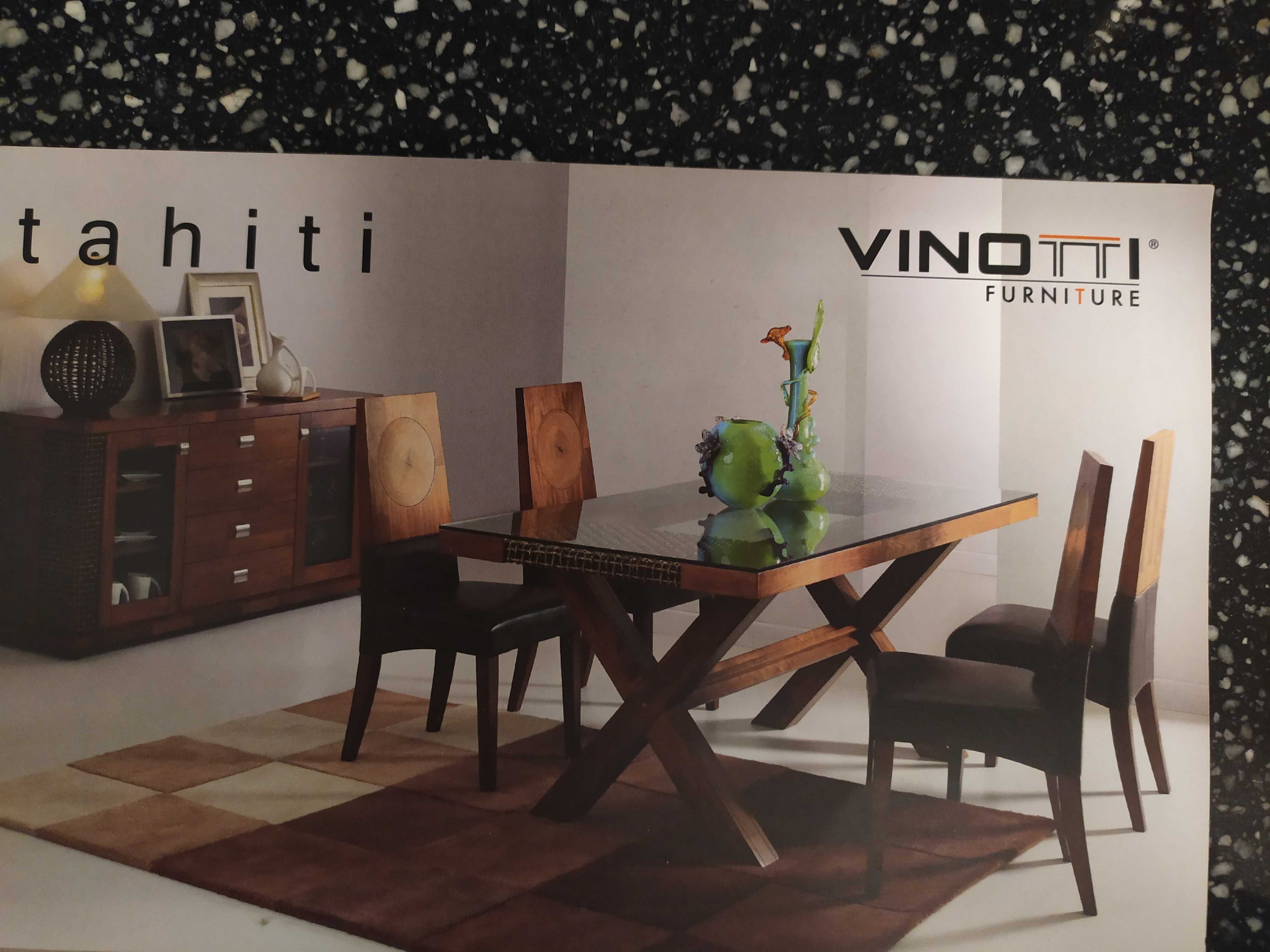 Stół  drewniany tahiti  vinotti