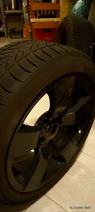 Alufelgi 5x120 r17 BMW z oponami zimowymi