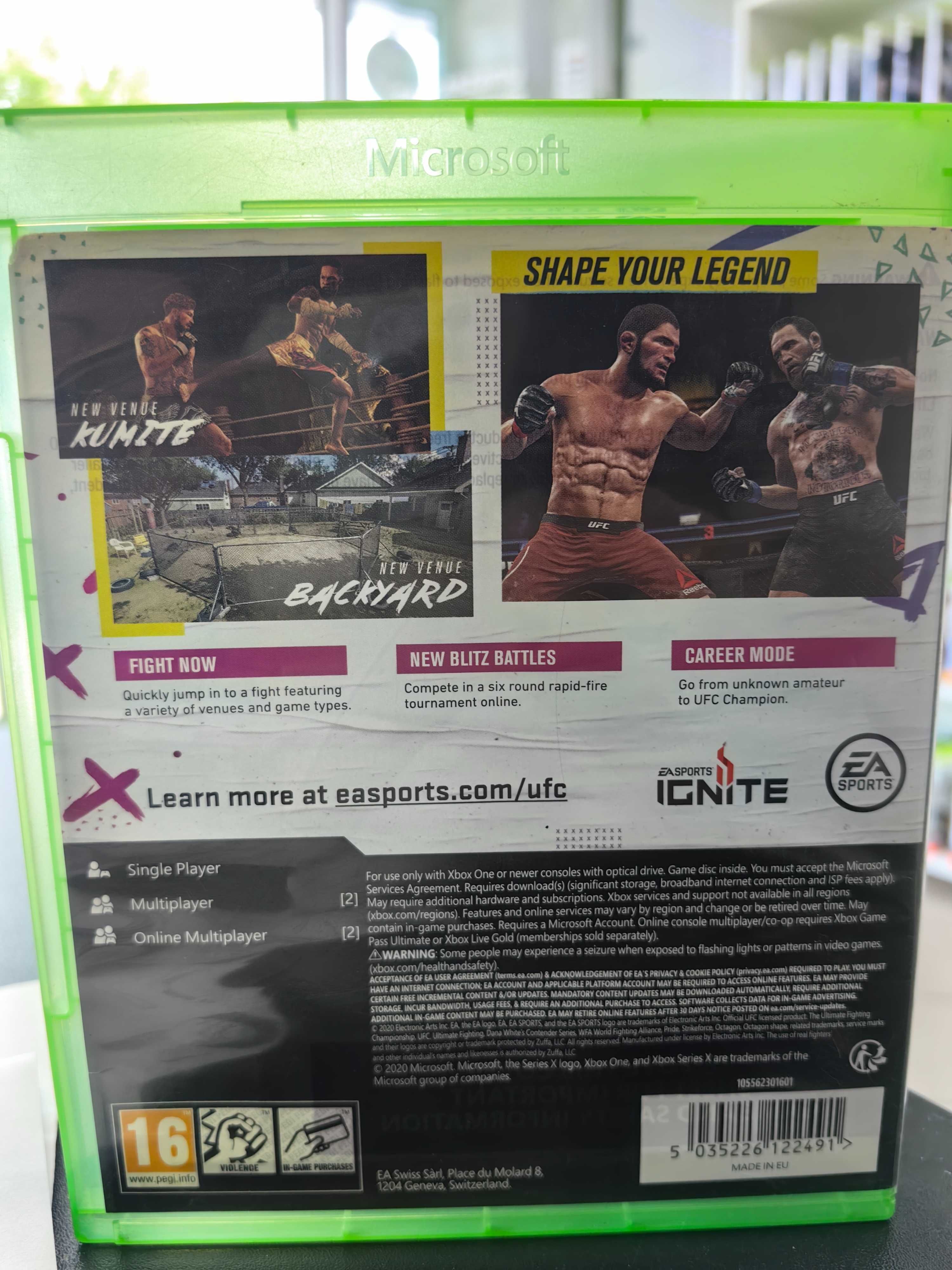 UFC 4 Xbox One Series X PL 2 Osoby SklepzGramiWWA Wymiana Skup