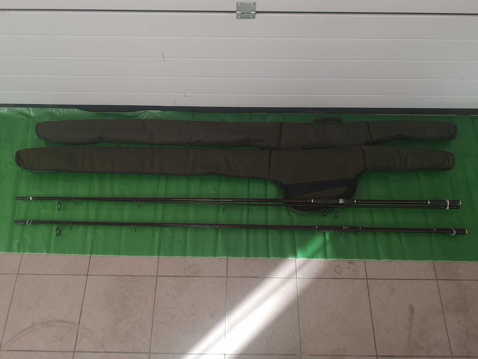 2x Wędki karpiowe YAD Yorkshire 3.25lbs 13ft pokrowce daiwa