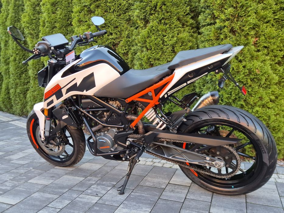 KTM DUKE 125 ABS LIFT 2019 Wydech Radical Kat B a1