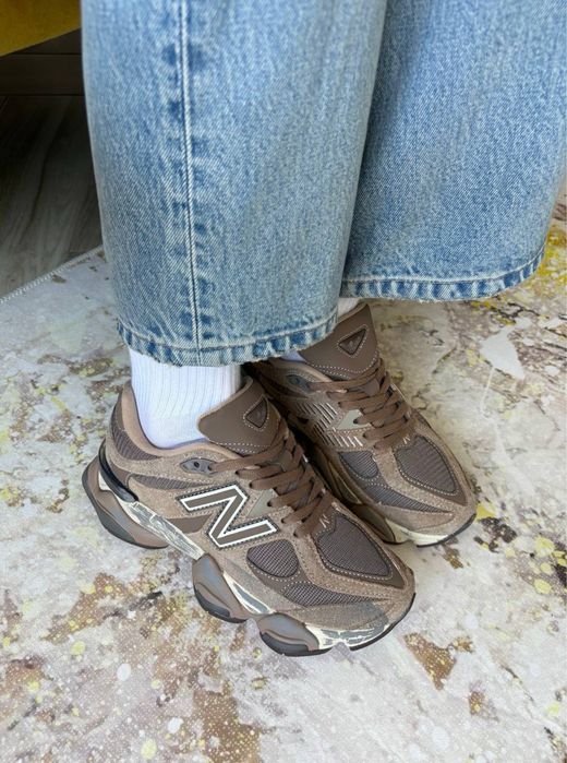 Кросівки New Balance 9060 Mushroom Brown v3 (36-45)