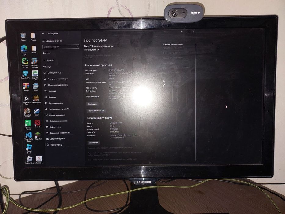 Монитор samsung 22'  ls22е390hsoc