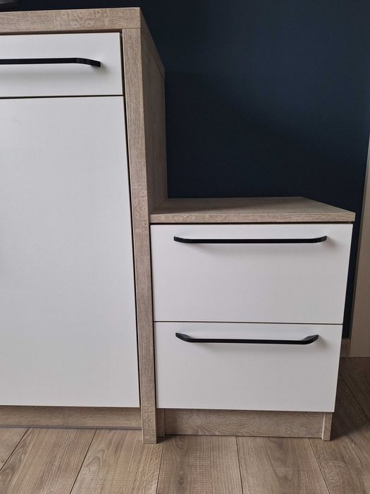 Komoda + szafka nocna / pomocnik z szufladami – jakość premium