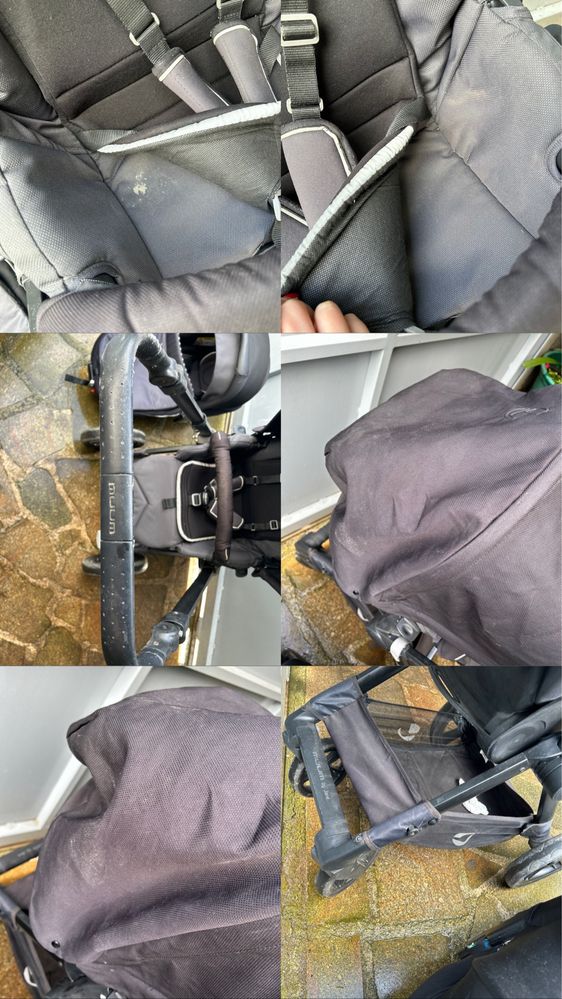 Limpeza e higienização de carrinhos de bebé