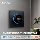 Wi-Fi терморегулятор/термостат електричної/водяної теплої підлоги Moes