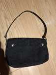 DKNY czarna torebka na ramię do ręki vintage 90' materiałowa