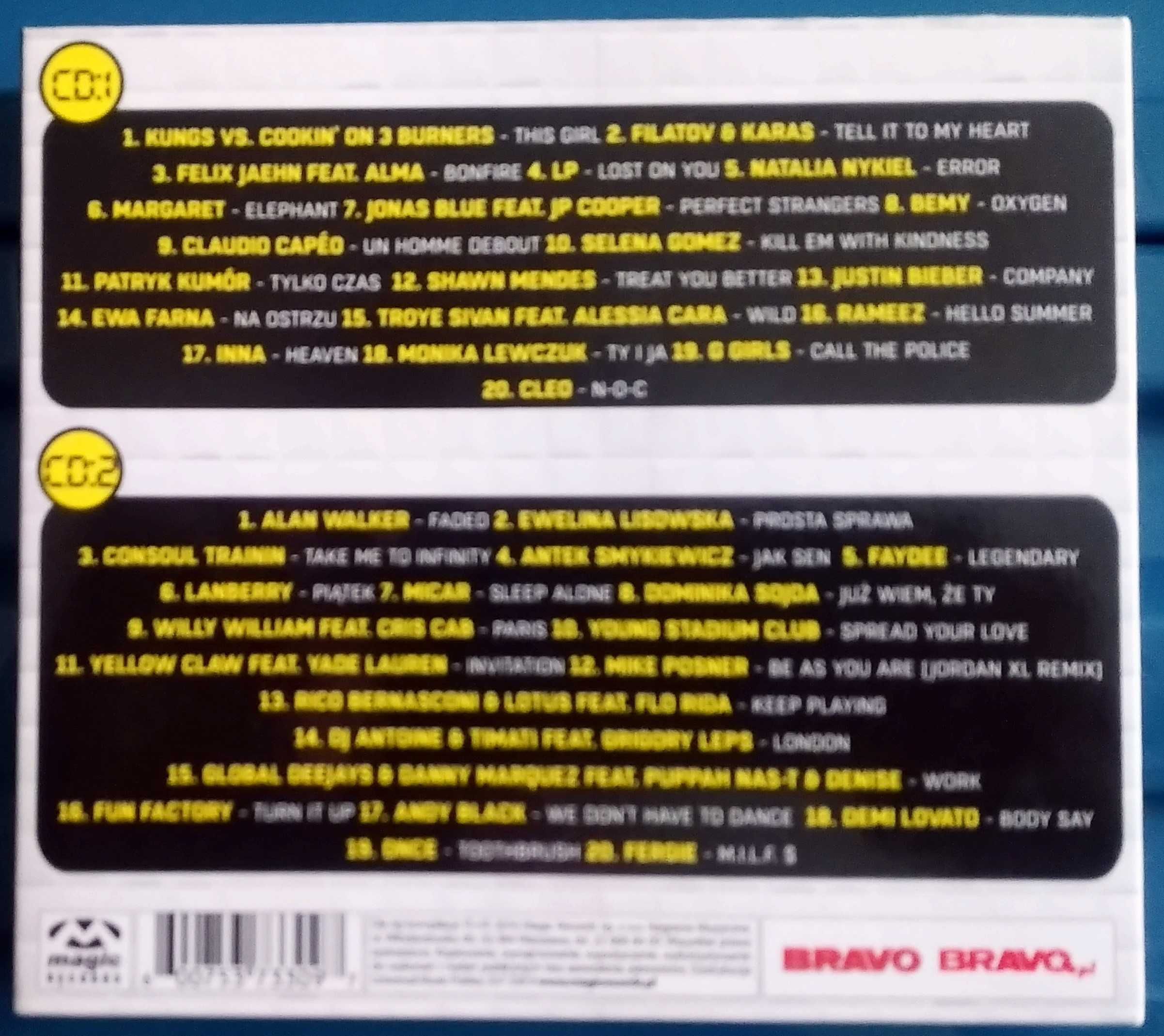 Płyta CD - Bravo Hits - Jesień 2016 (2CD)
