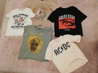 t-shirt - H&M, House, Pull&Bear, Medicine, Cropp - rozm. XS, M