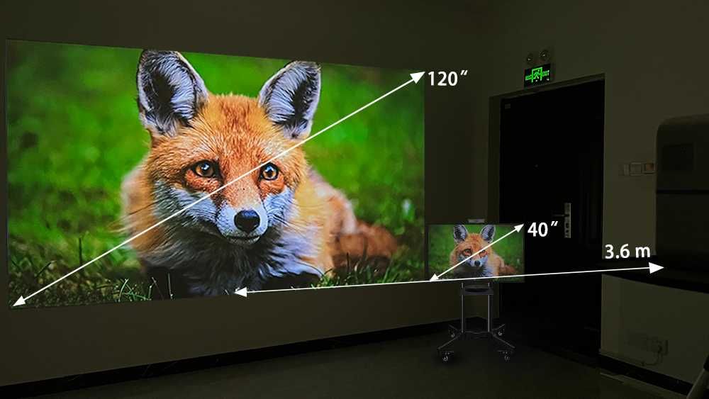 Video Projector 1080P LED 4K android
