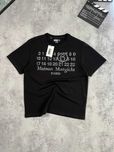 Футболка Maison Margiela чорна Оверсайз