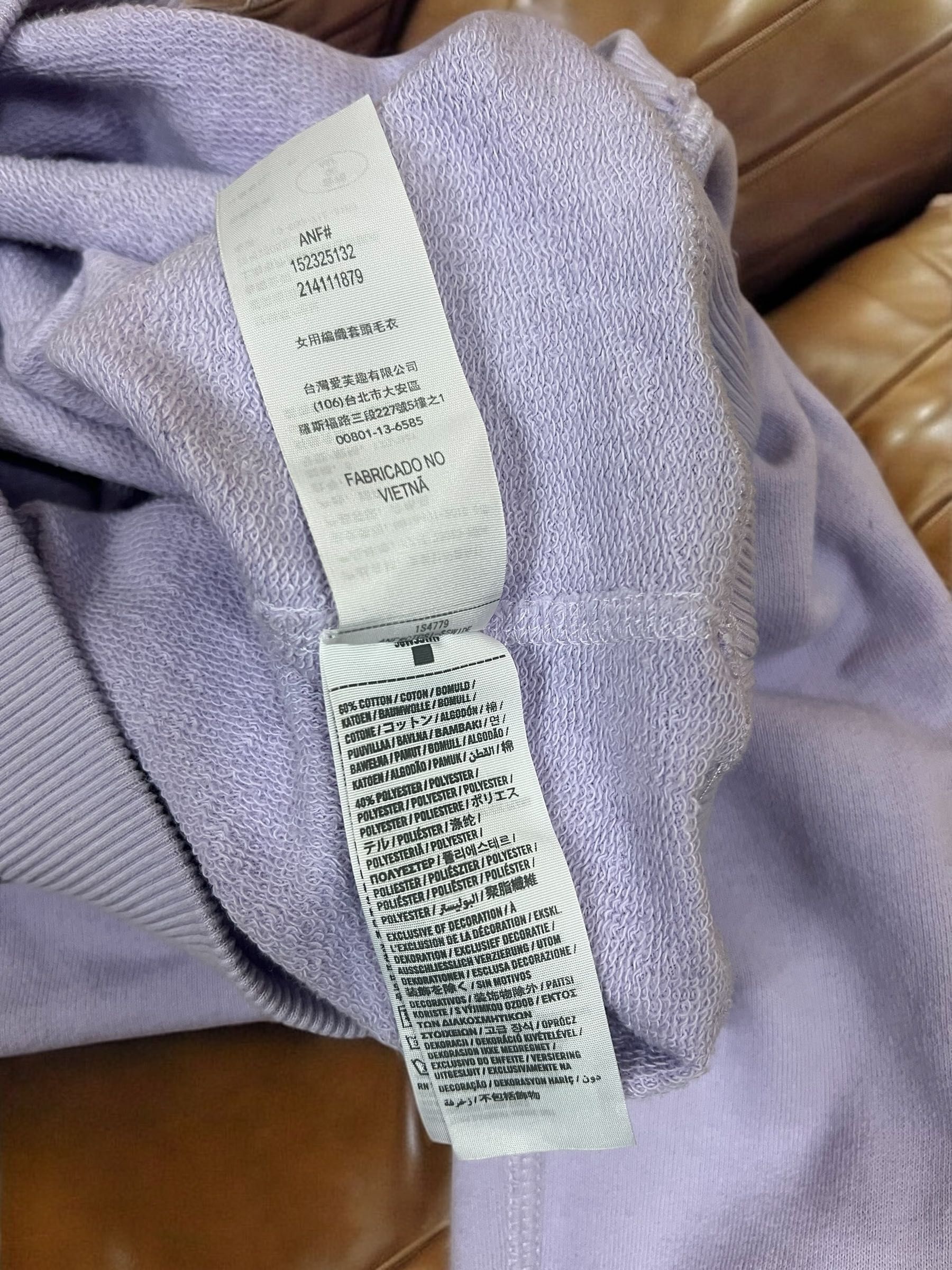 Abercrombie & Fitch roz. S damska bluza oversize
