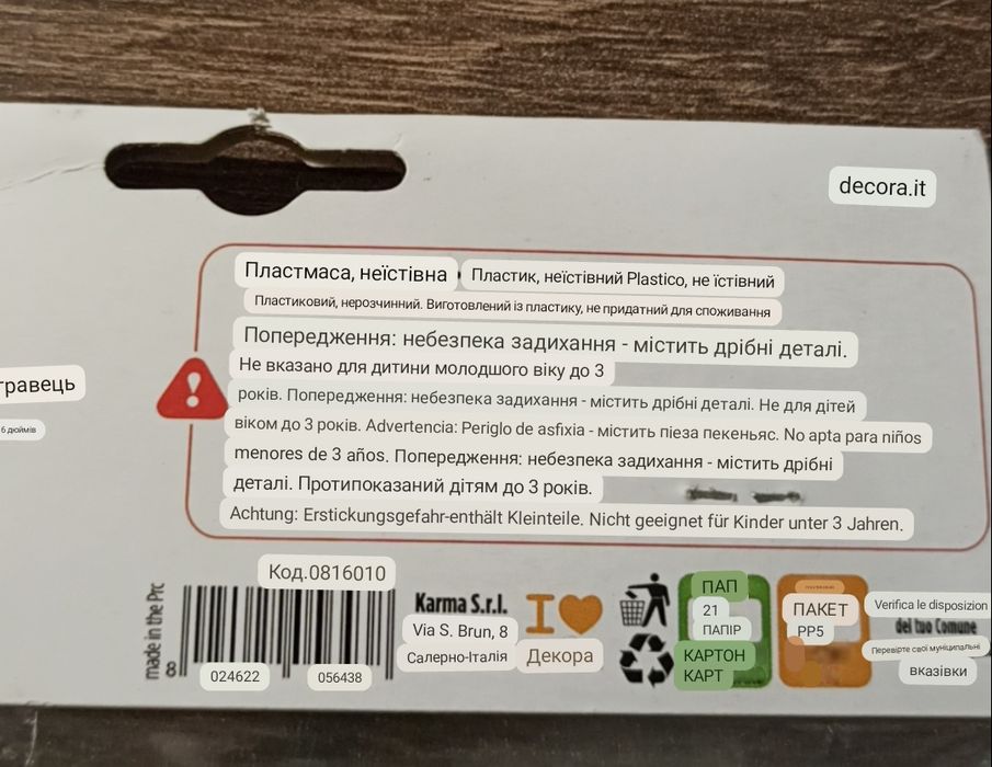 Декор набір футболістів