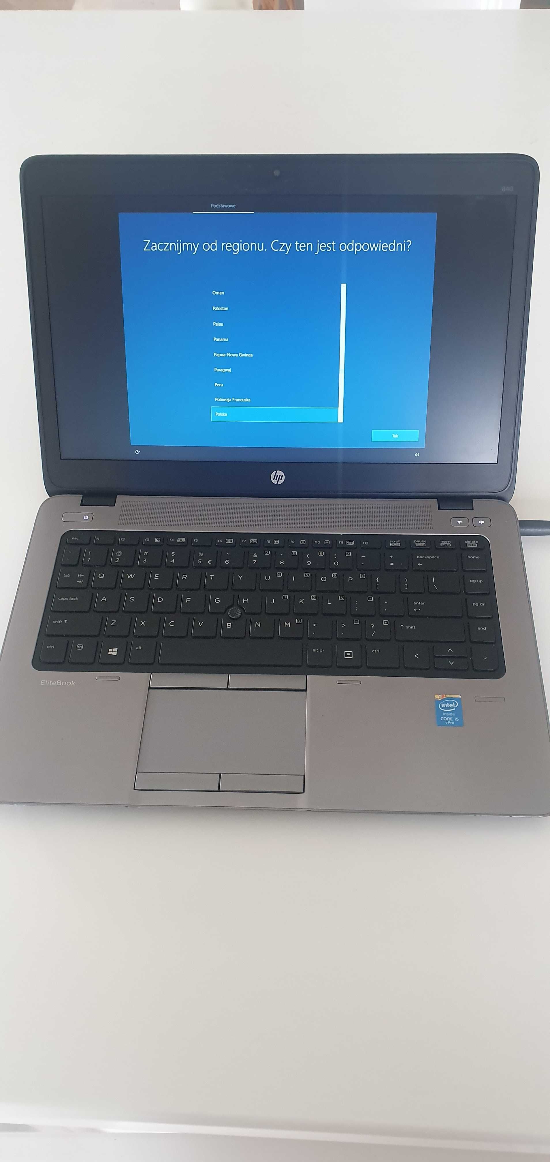 Laptop HP 840 zasilacz HP gratis torba HP