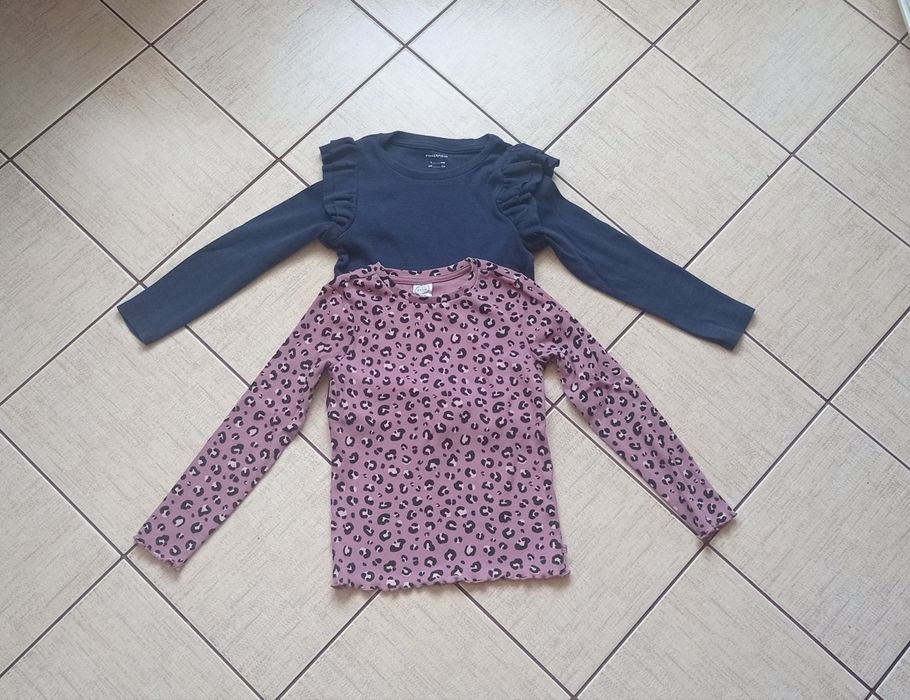 Cieplejsze bluzki 122/128