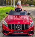 Lakierowany MERCEDES GLC czerwony 4x4 + BUJAK autko na akumulator auto