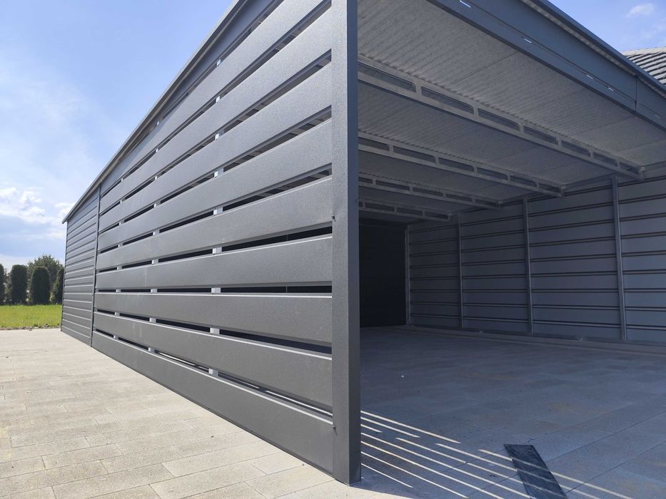 Wiata Carport z Profila Ocynkowanego