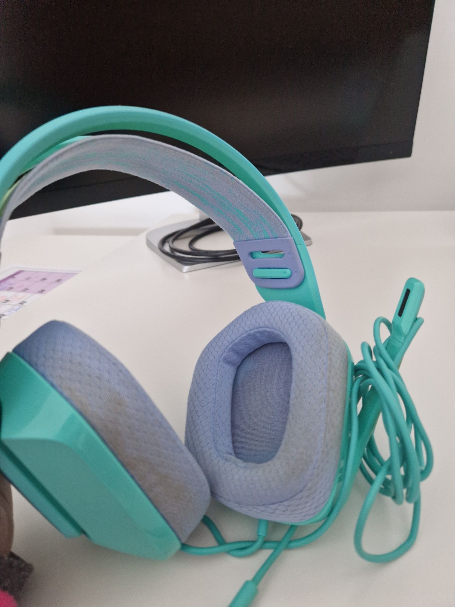 Headset Gaming Logitech G335 Azul Menta