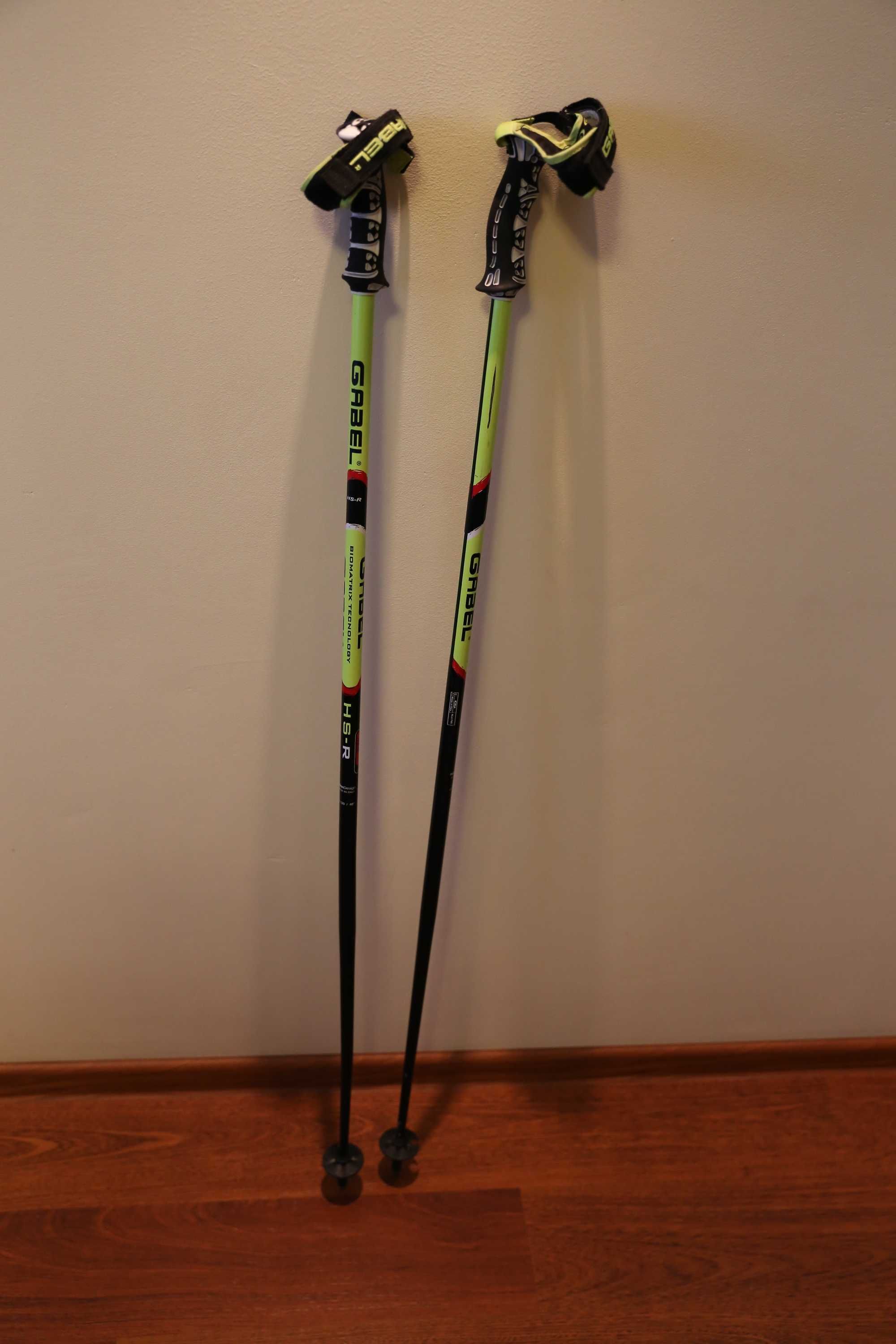 Kije narciarskie Gabel HS-R BLACK/YELLOW 120 cm