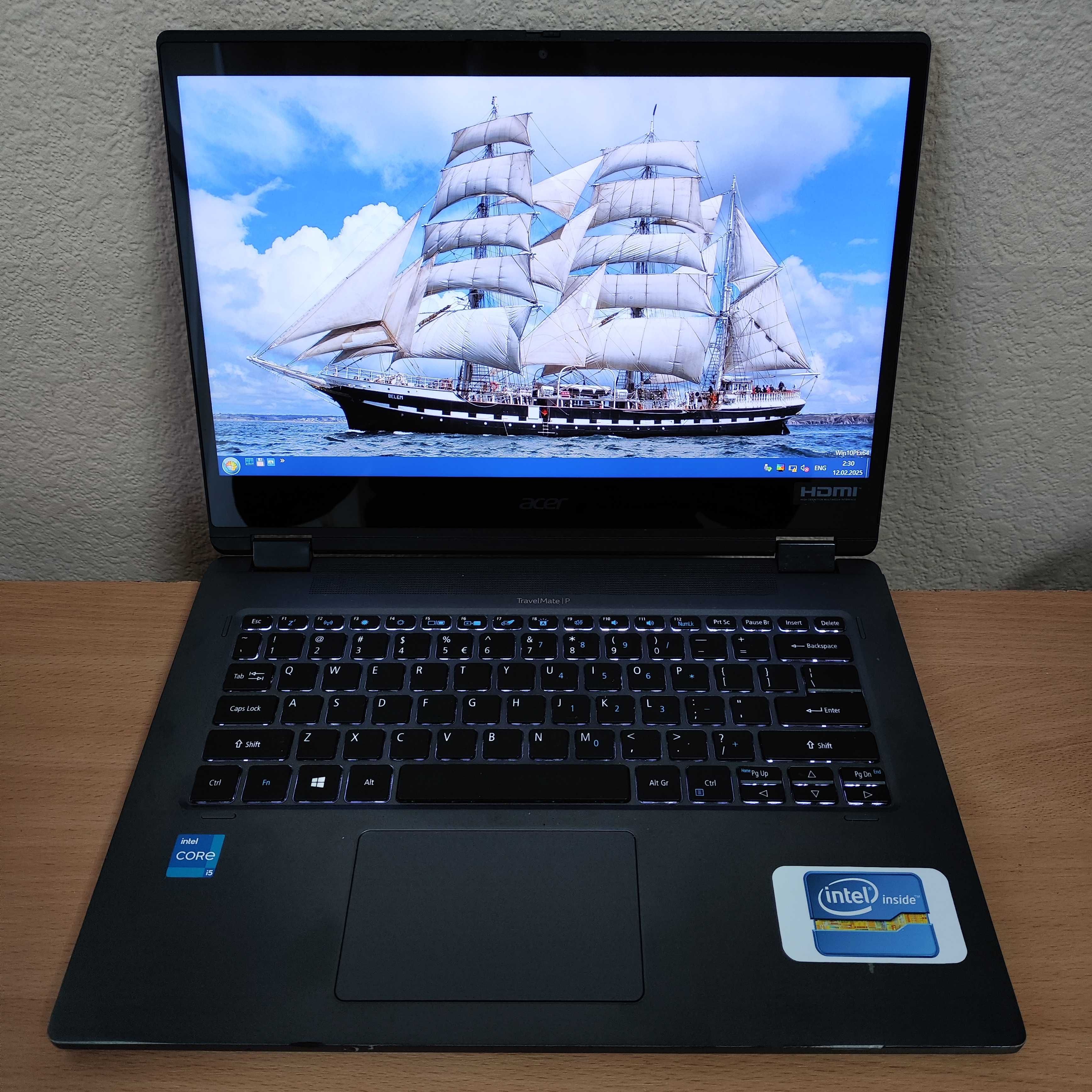 Ноутбук трансформер Acer 14" FHD/IPS ТАЧ i5-1135G7 4ядра/8DDR4/256 SSD