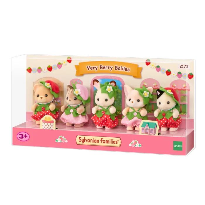 Sylvanian Families Very Berry Babies / Сільваніан Малюки полунички