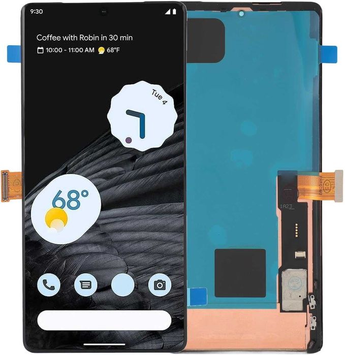 Ekranu AMOLED 6,7 Cala dla google Pixel 7 Pro GP4BC GE2AE