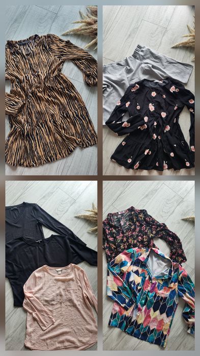 Mega paka ubrań Dla kobiety S/M mohito Zara h&m 40 szt