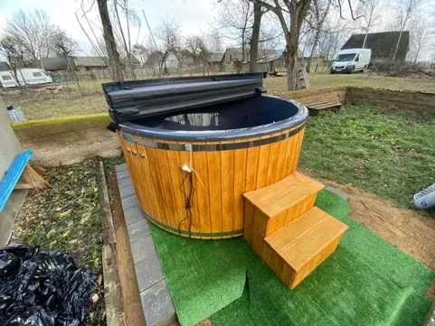 Balia ogrodowa z hydromasażem