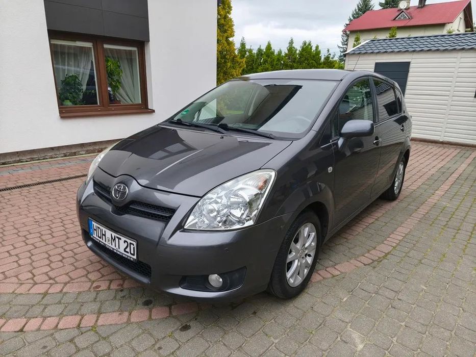 Toyota Corolla Verso Team 1.8-129KM 2009r Alu Klima 2xPDC Tempomat Serwis Niemcy !