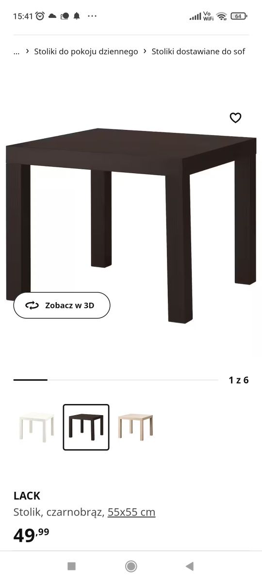 Biuro Micke Ikea +stolik gratis