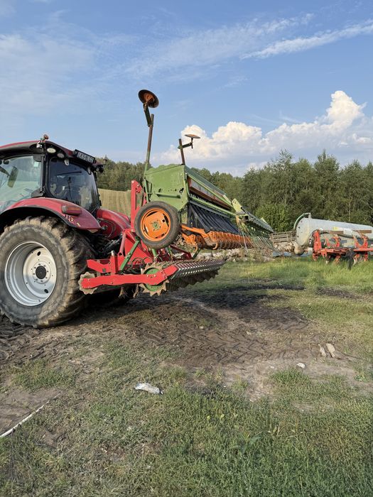 Zestaw uprawowo siewny agregat UNIA ARES siewnik Amamzone D8
