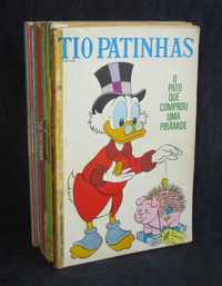 Livros BD Tio Patinhas Disney Anos 70 Abril Vintage