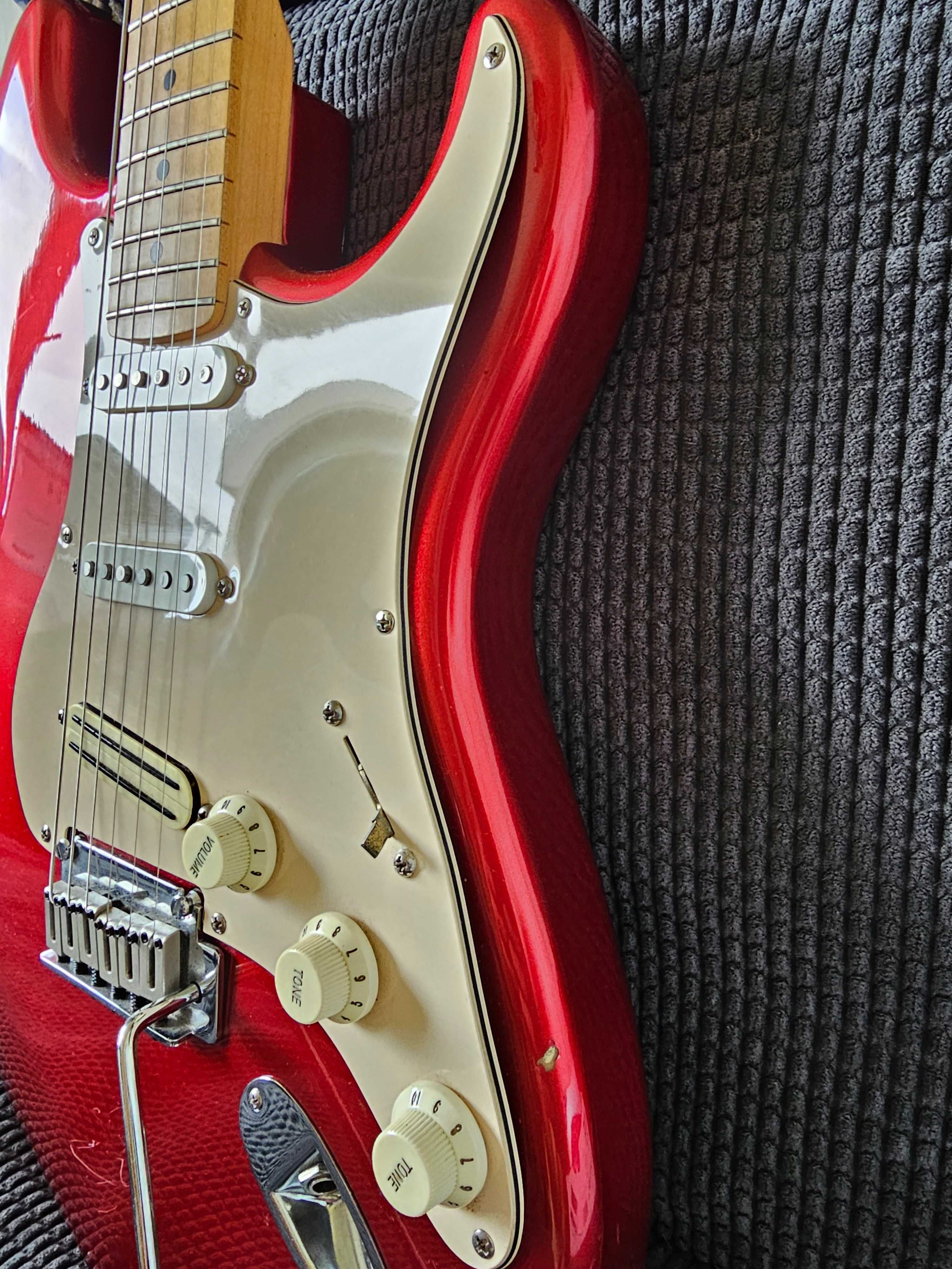 Fender Squier Stratocaster Strat 20th Anniversary 2002 CY hot rails CV