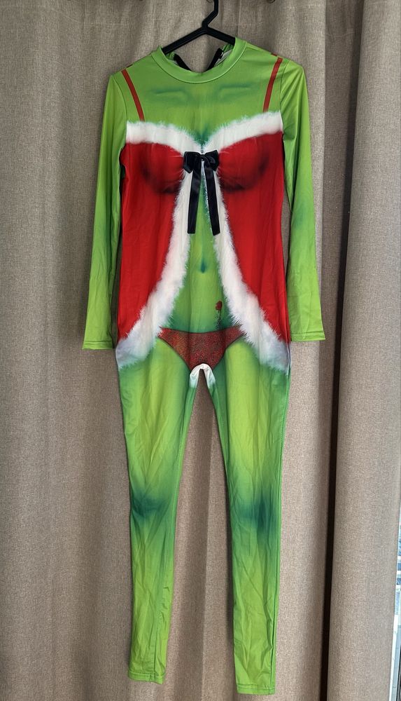 Fantasia Macacão Grinch Natal – Novo