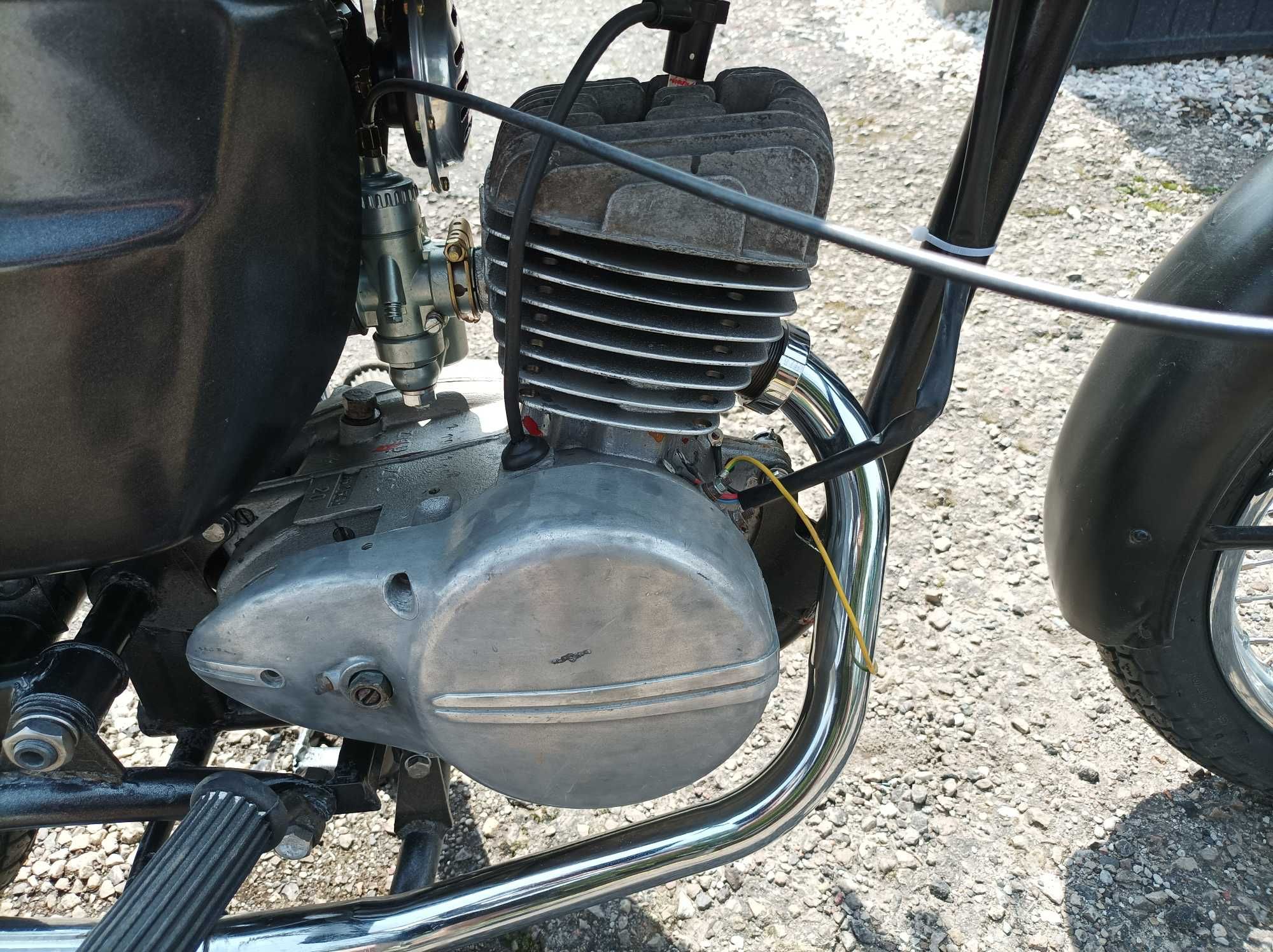 WSK 125 M06B3 – 1975 r. – po renowacji, do dokończenia