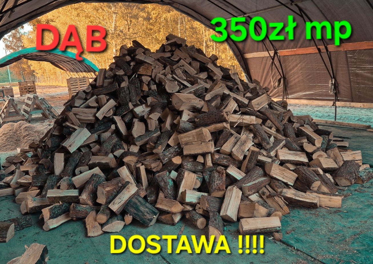 Drewno OPAŁOWE I Kominkowe z DOSTAWĄ ( Dąb, Brzoza, Olcha drzewo opał)