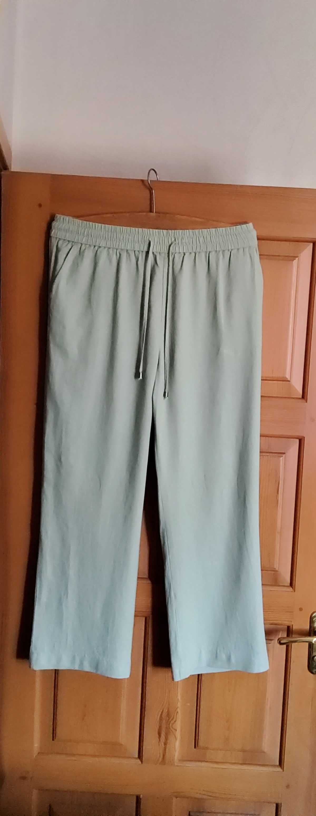 Брюки женские летние,  лён и вискоза, р. 50