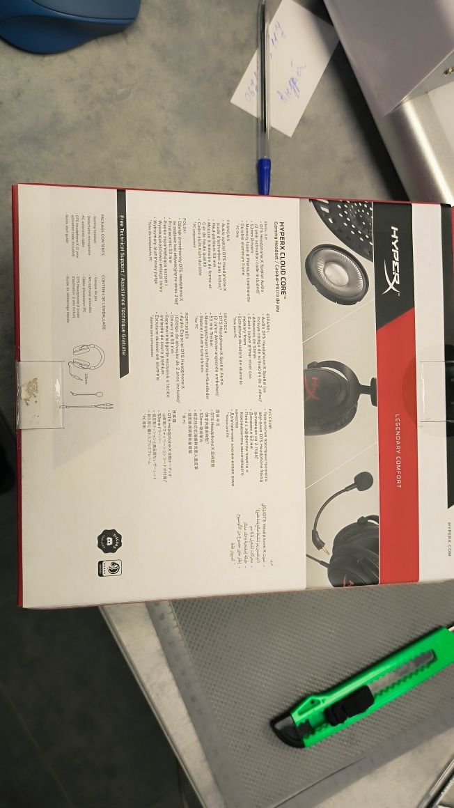 Ігрові навушники HyperX Cloud Core