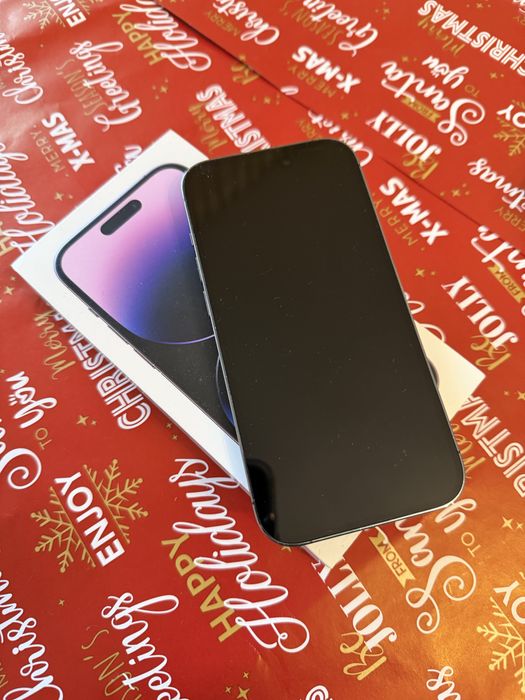 Iphone 14 Pro 128gb Roxo + Caixa + Películas + Capas