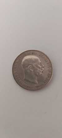 Srebrna moneta austro-węgierska 2 korony
