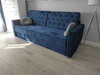 RATY sofa do spania rozkładana pikowana Glamour kanapa łóżko 140x200