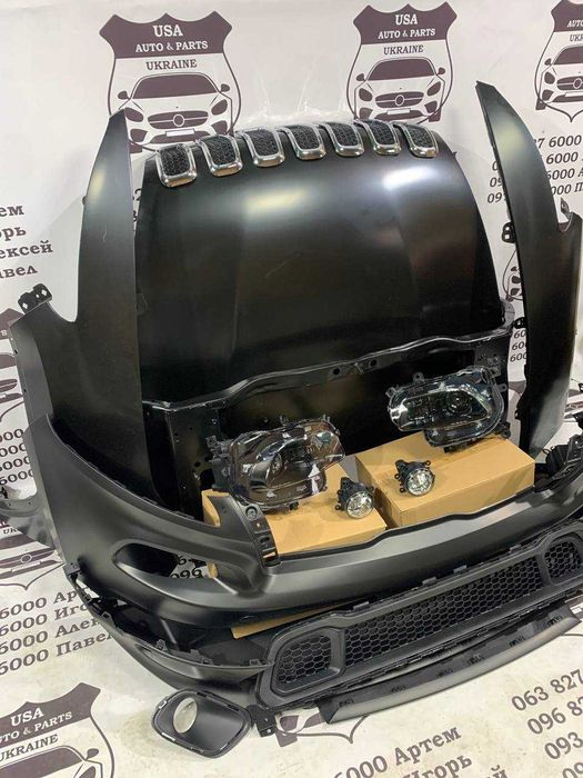 Jeep Cherokee Капот Джип Чероки 2014 2015 2016 2017 2018
