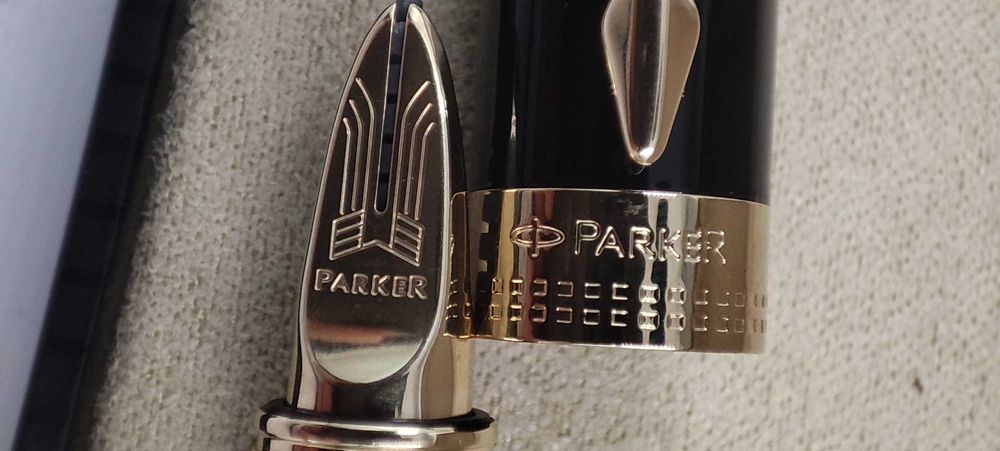 Parker Ingenuity Black Lacquer GT FP F - 5 покоління ручок