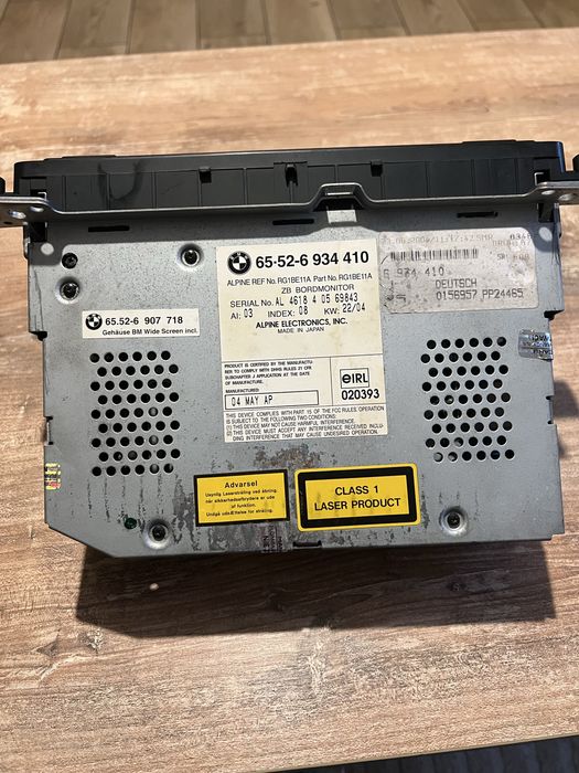 bmw e46 radio fabryczne navi nawigacja