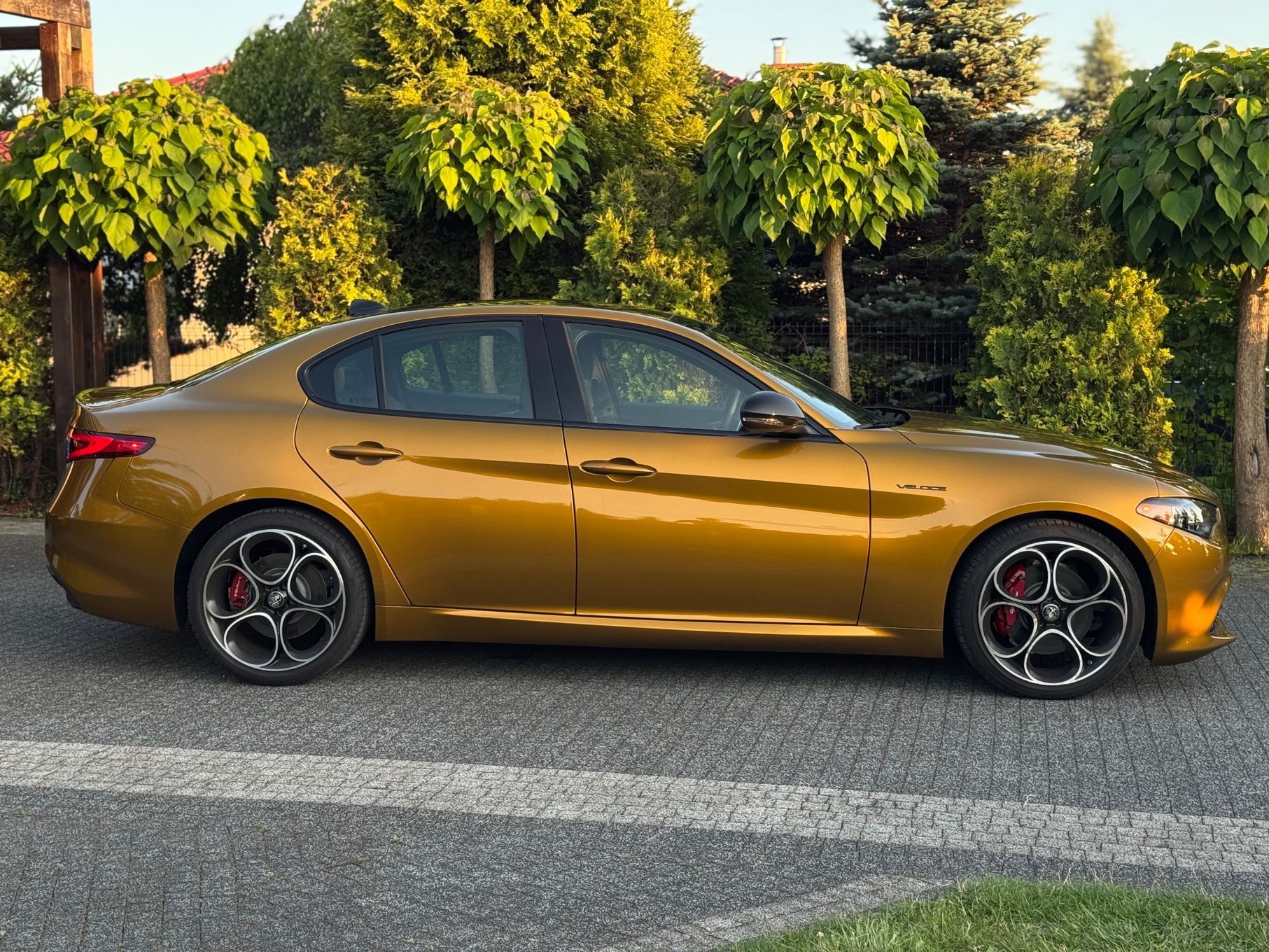 Alfa Romeo Giulia Veloce Ti Lift Q2 8900km Ocra GT Harman Led Radar Kamera