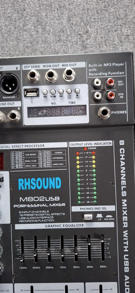 Sprzedam mikser RHSOUND M802 USB