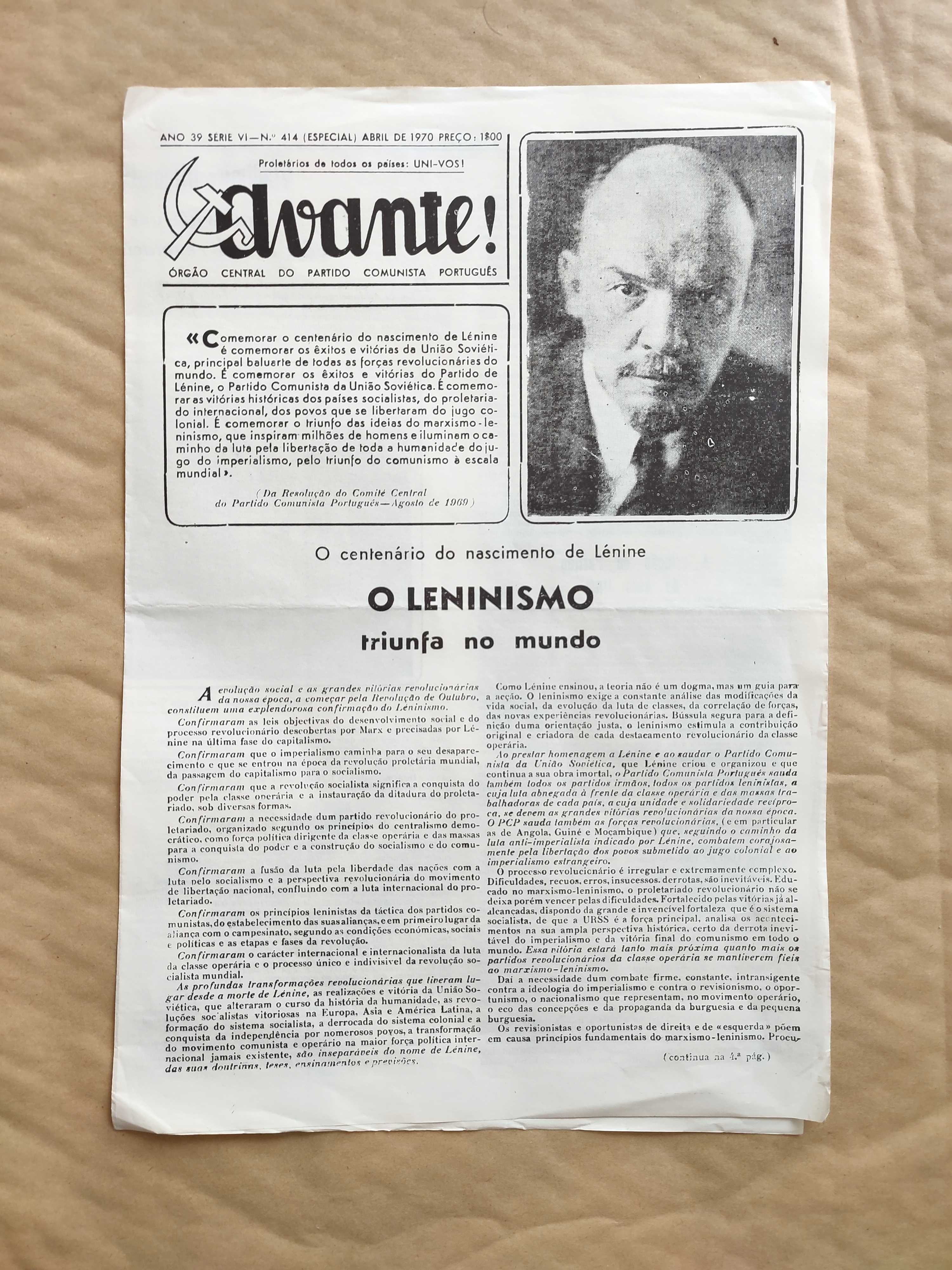 Jornal Avante Clandestino (1970)